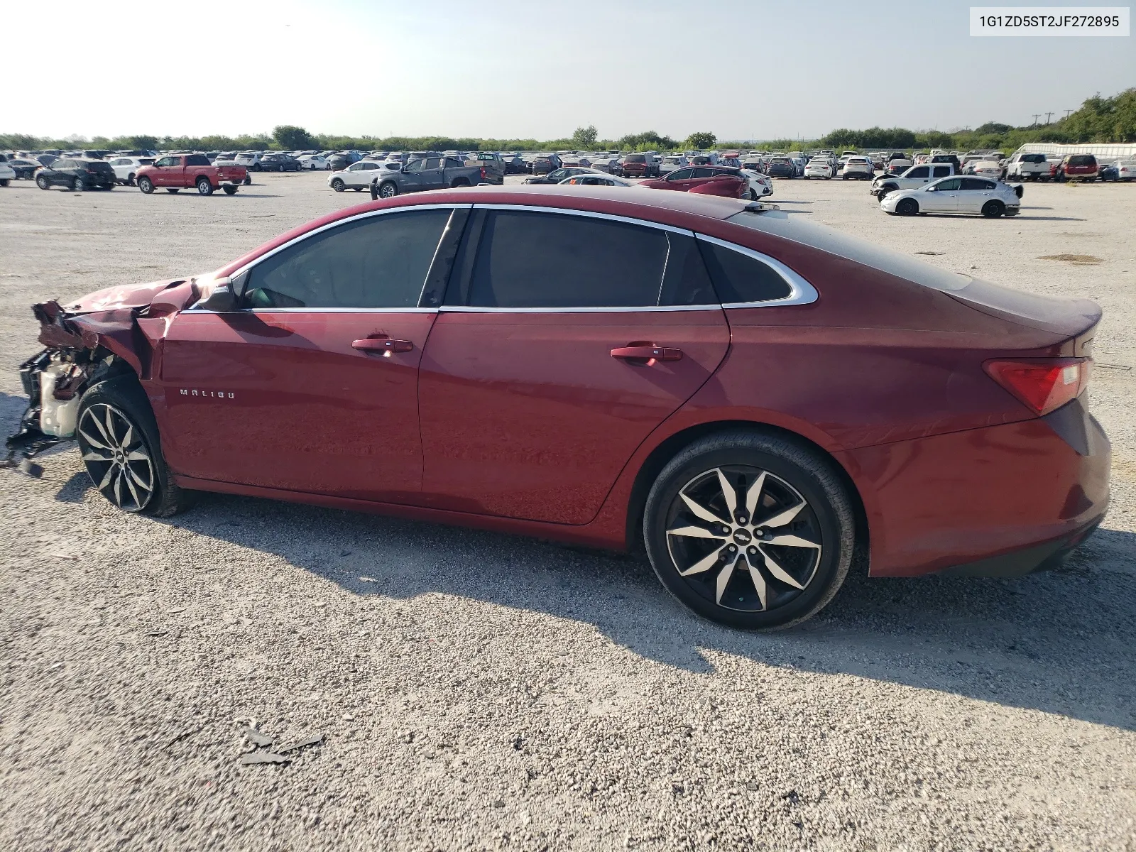 2018 Chevrolet Malibu Lt VIN: 1G1ZD5ST2JF272895 Lot: 68857764