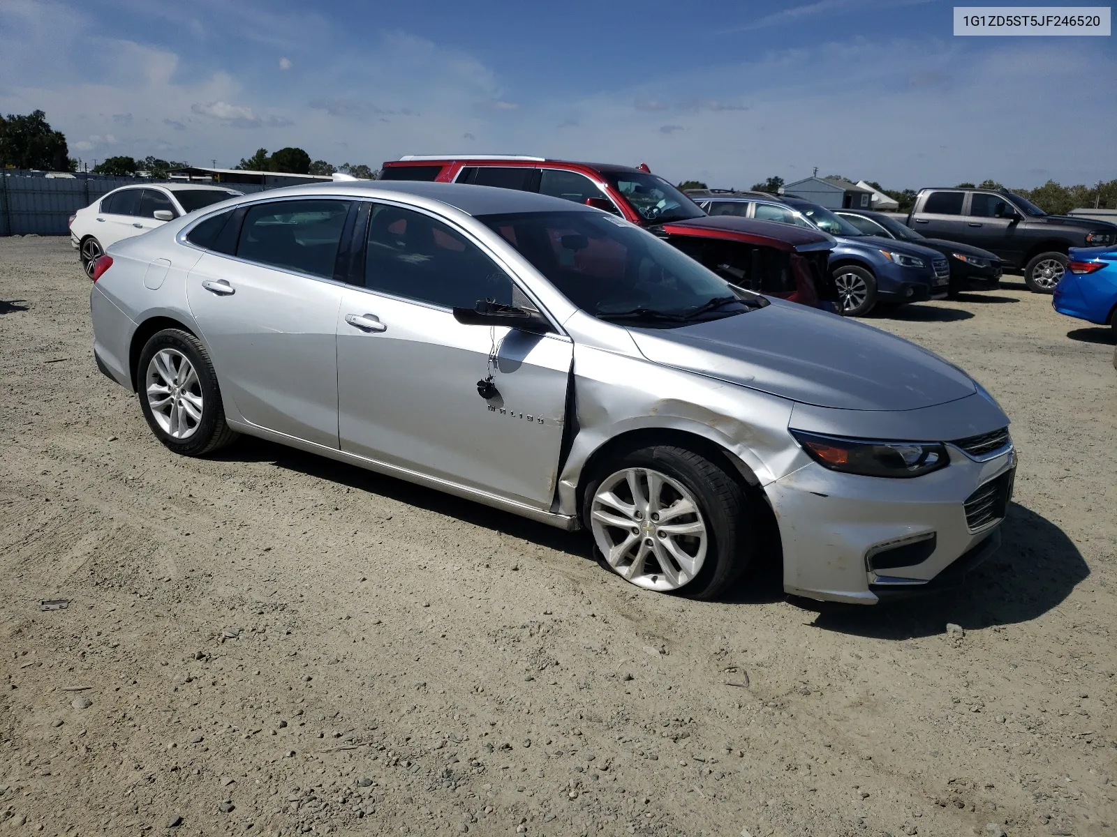 2018 Chevrolet Malibu Lt VIN: 1G1ZD5ST5JF246520 Lot: 68873034