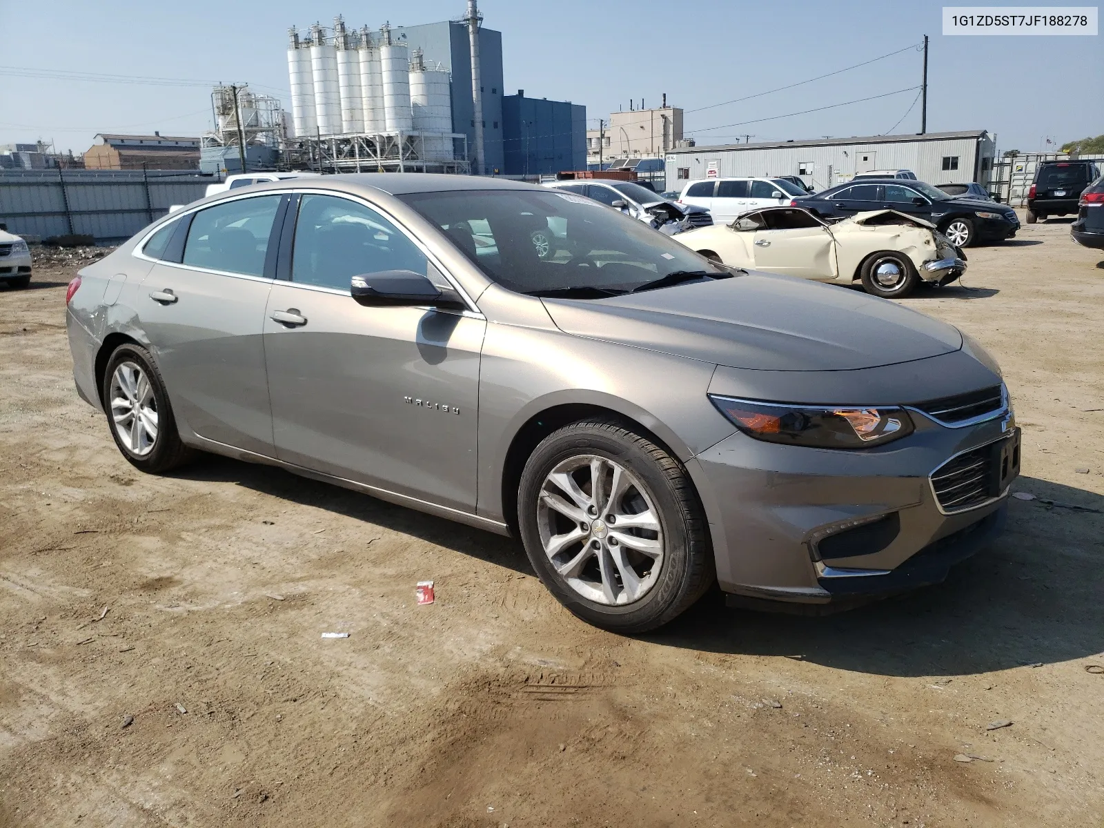 2018 Chevrolet Malibu Lt VIN: 1G1ZD5ST7JF188278 Lot: 68918864