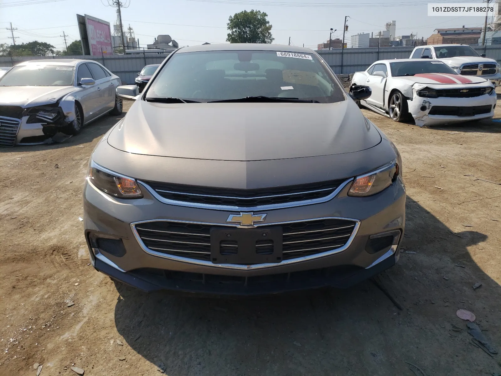 2018 Chevrolet Malibu Lt VIN: 1G1ZD5ST7JF188278 Lot: 68918864