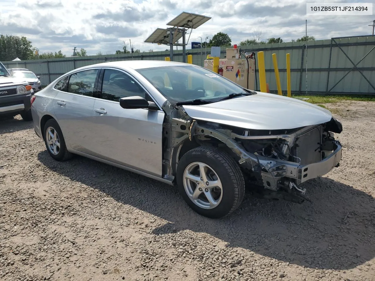 2018 Chevrolet Malibu Ls VIN: 1G1ZB5ST1JF214394 Lot: 68996184