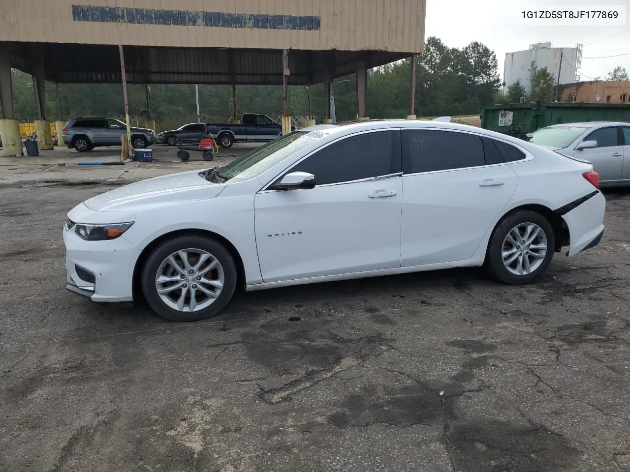 2018 Chevrolet Malibu Lt VIN: 1G1ZD5ST8JF177869 Lot: 69001904