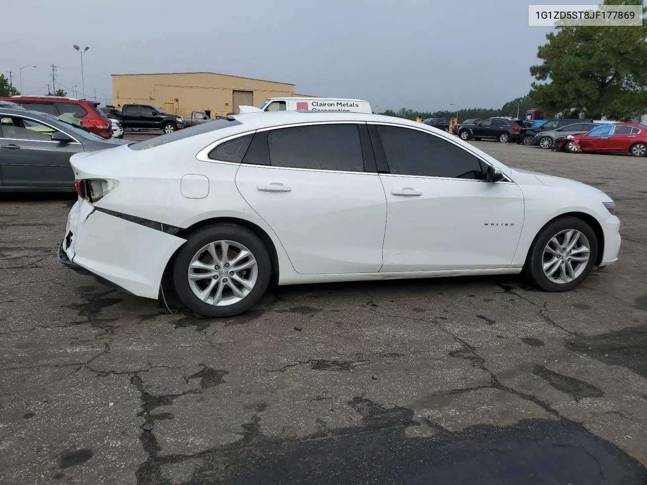 2018 Chevrolet Malibu Lt VIN: 1G1ZD5ST8JF177869 Lot: 69001904