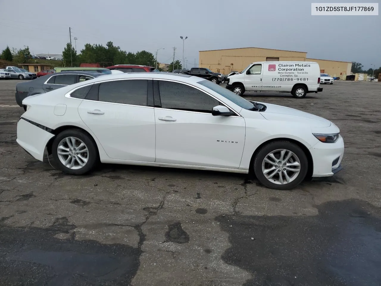 2018 Chevrolet Malibu Lt VIN: 1G1ZD5ST8JF177869 Lot: 69001904