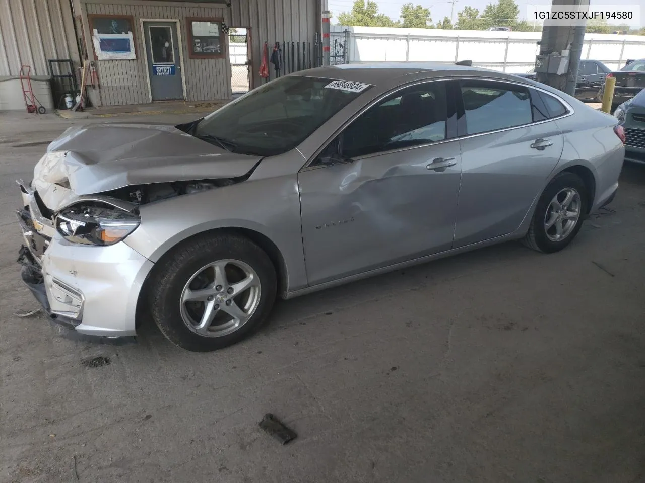 1G1ZC5STXJF194580 2018 Chevrolet Malibu Ls