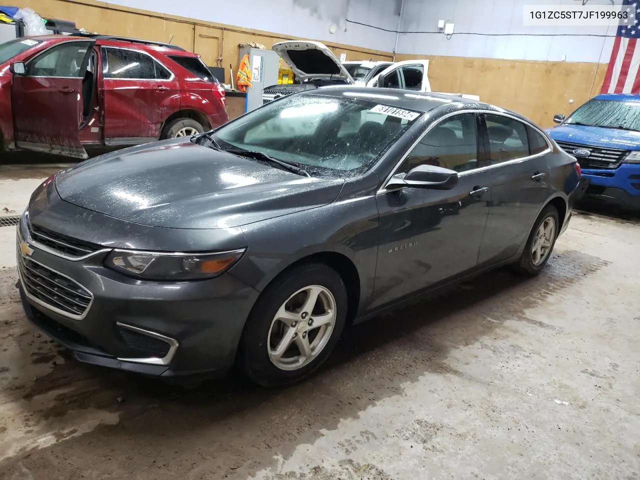 1G1ZC5ST7JF199963 2018 Chevrolet Malibu Ls