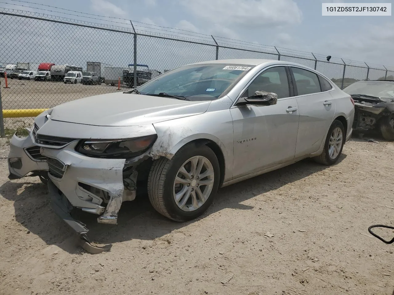 2018 Chevrolet Malibu Lt VIN: 1G1ZD5ST2JF130742 Lot: 69172864