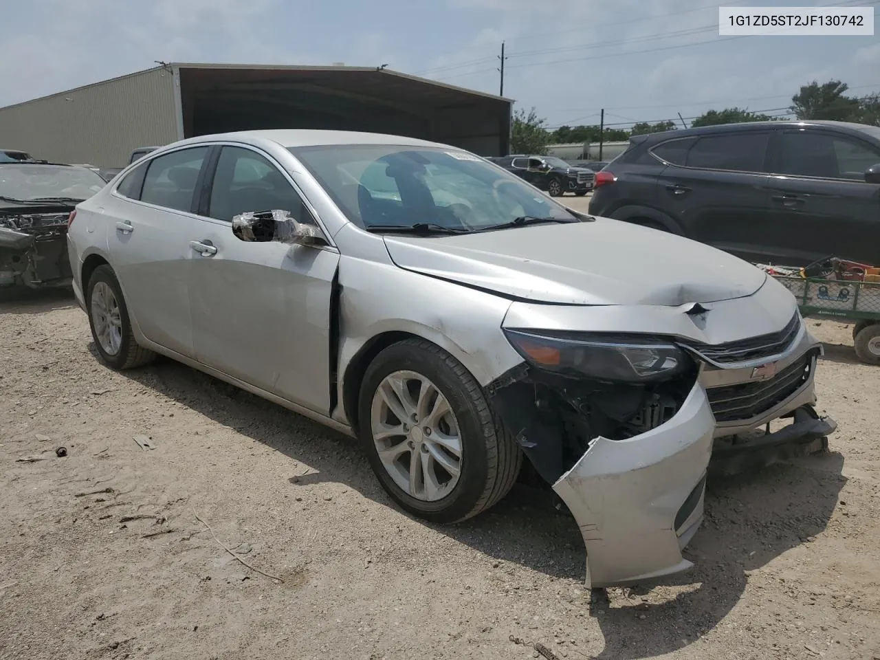 2018 Chevrolet Malibu Lt VIN: 1G1ZD5ST2JF130742 Lot: 69172864