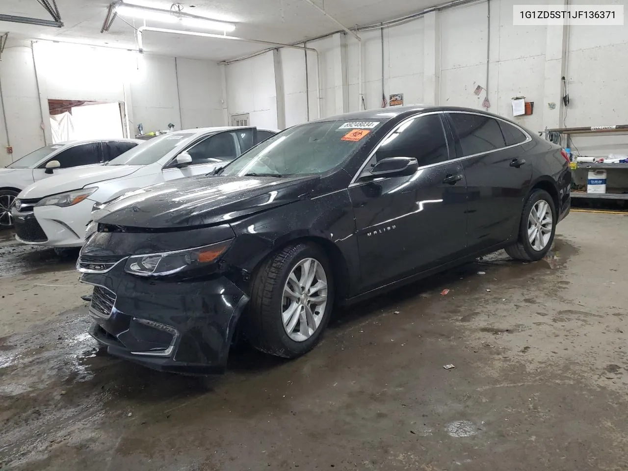 1G1ZD5ST1JF136371 2018 Chevrolet Malibu Lt