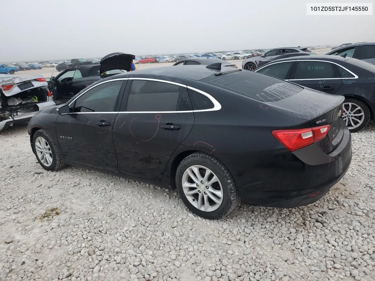 1G1ZD5ST2JF145550 2018 Chevrolet Malibu Lt