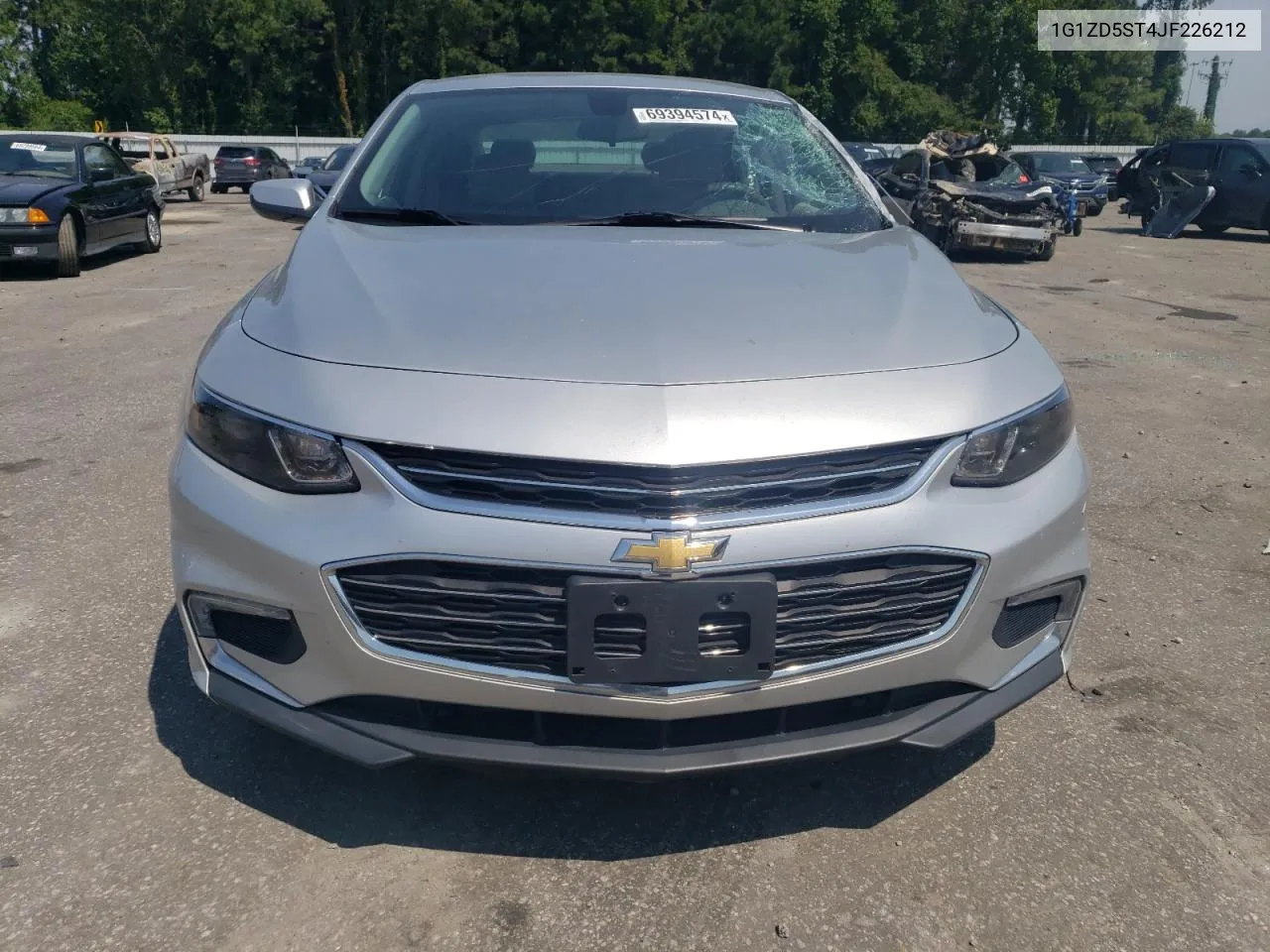 2018 Chevrolet Malibu Lt VIN: 1G1ZD5ST4JF226212 Lot: 69394574