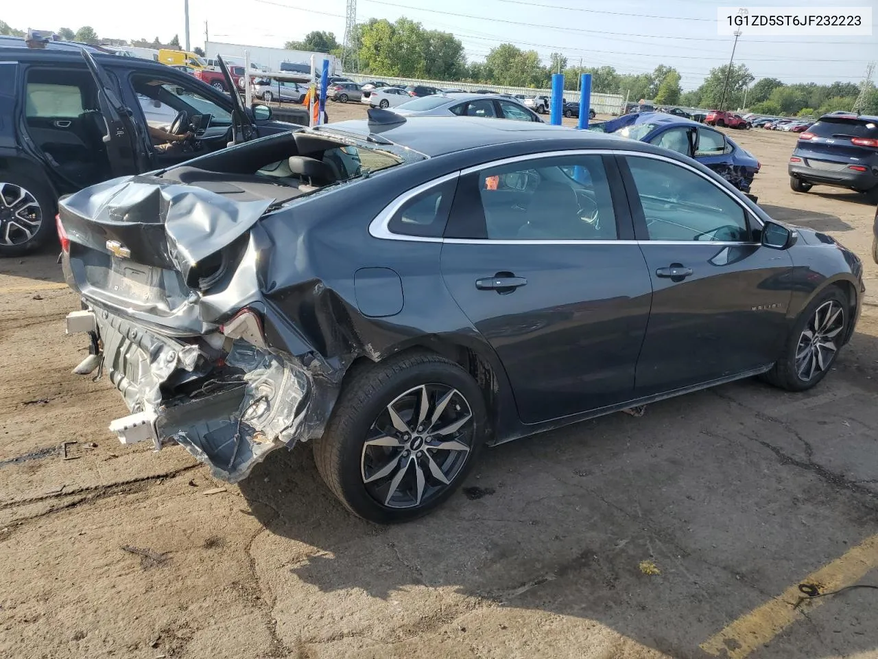 1G1ZD5ST6JF232223 2018 Chevrolet Malibu Lt