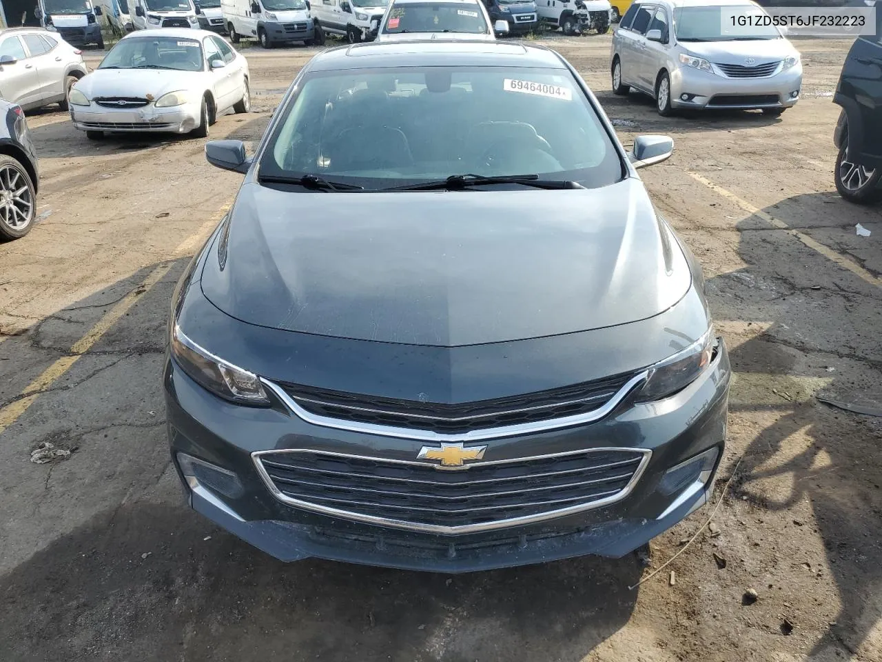 2018 Chevrolet Malibu Lt VIN: 1G1ZD5ST6JF232223 Lot: 69464004