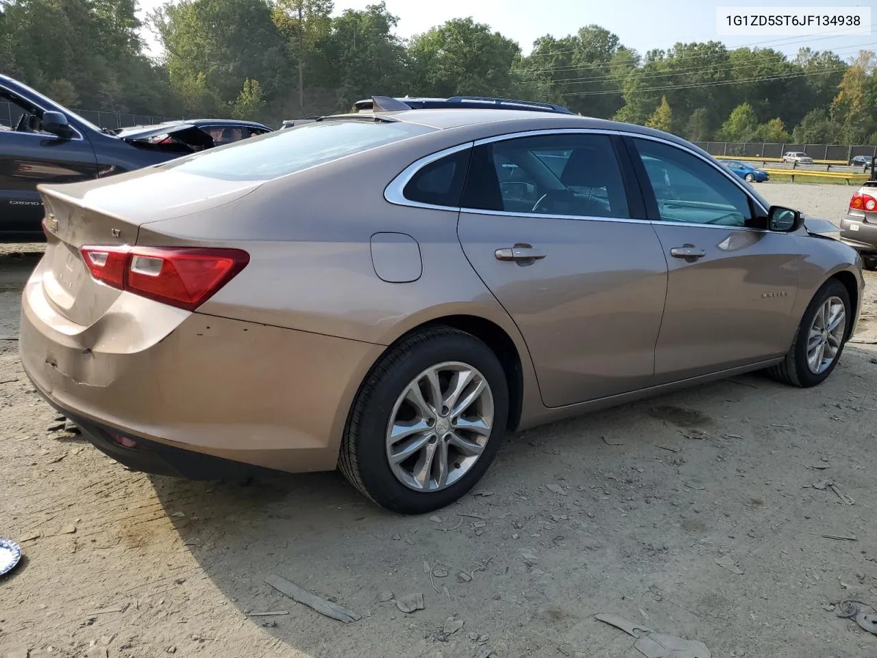 2018 Chevrolet Malibu Lt VIN: 1G1ZD5ST6JF134938 Lot: 69580534