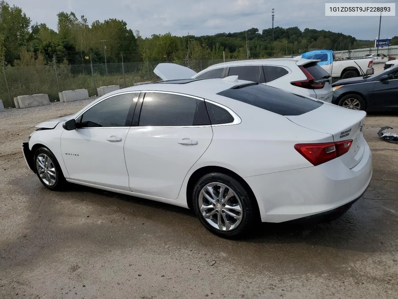 2018 Chevrolet Malibu Lt VIN: 1G1ZD5ST9JF228893 Lot: 69587314