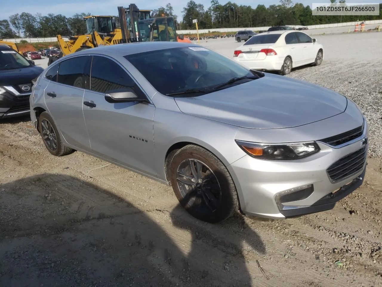 2018 Chevrolet Malibu Lt VIN: 1G1ZD5ST6JF266503 Lot: 69663374