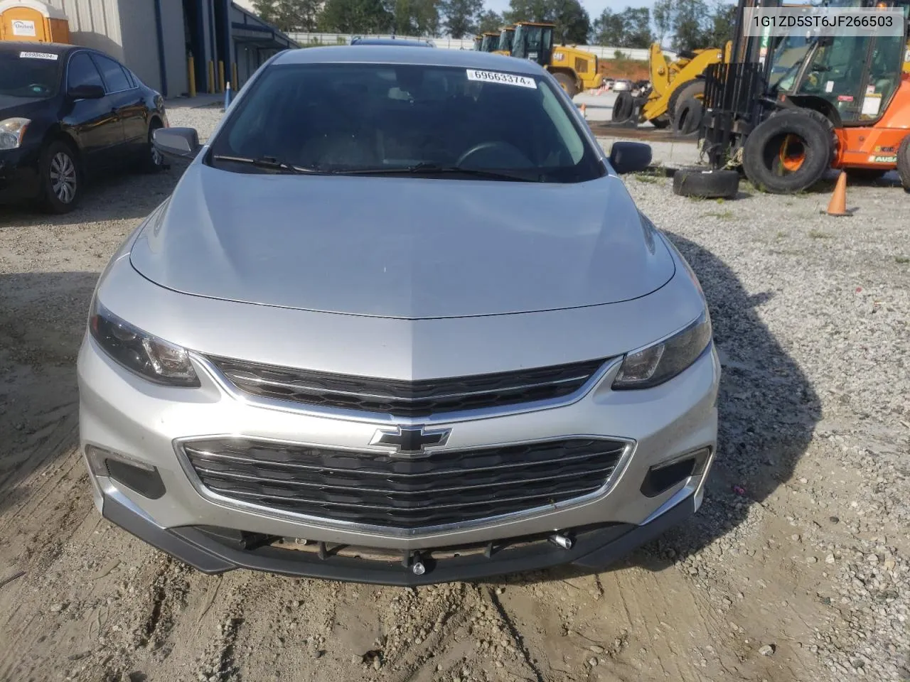 2018 Chevrolet Malibu Lt VIN: 1G1ZD5ST6JF266503 Lot: 69663374