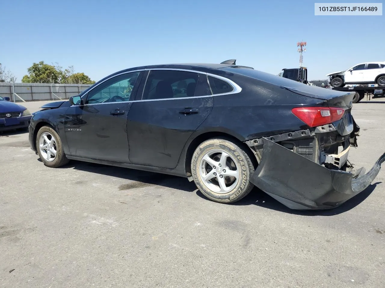 2018 Chevrolet Malibu Ls VIN: 1G1ZB5ST1JF166489 Lot: 69671154