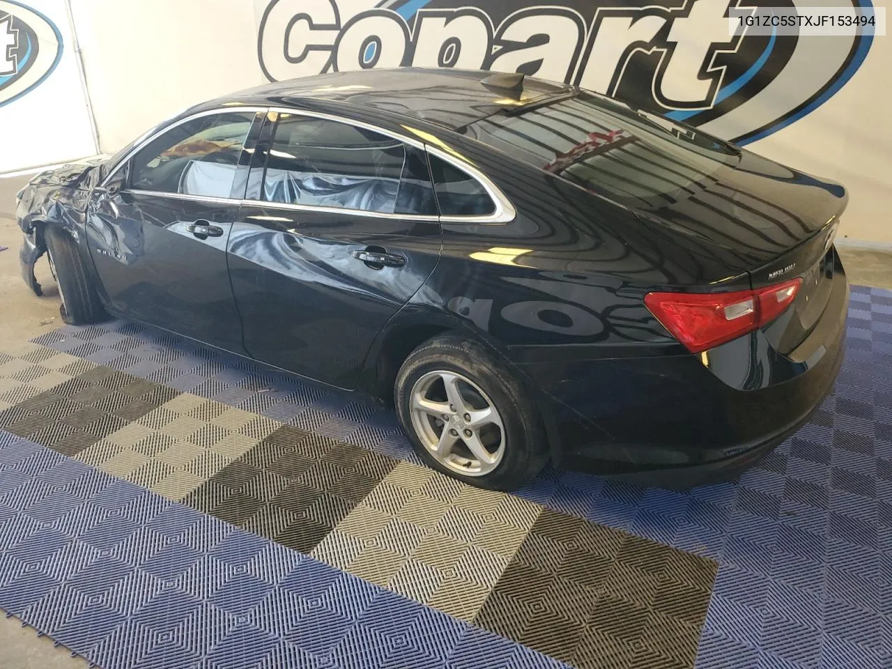 1G1ZC5STXJF153494 2018 Chevrolet Malibu Ls