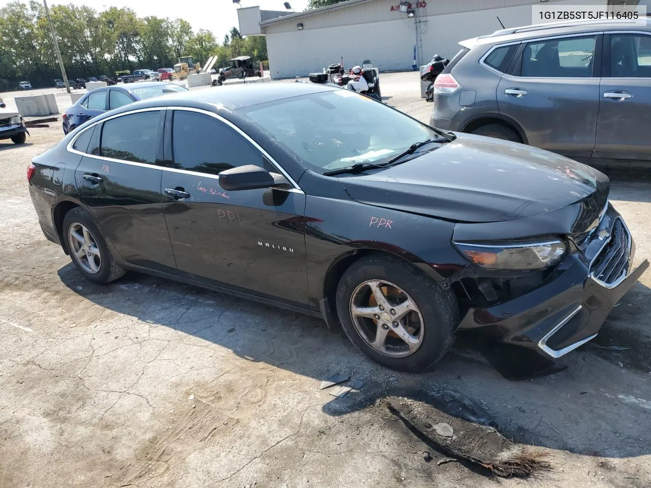 2018 Chevrolet Malibu Ls VIN: 1G1ZB5ST5JF116405 Lot: 69692294