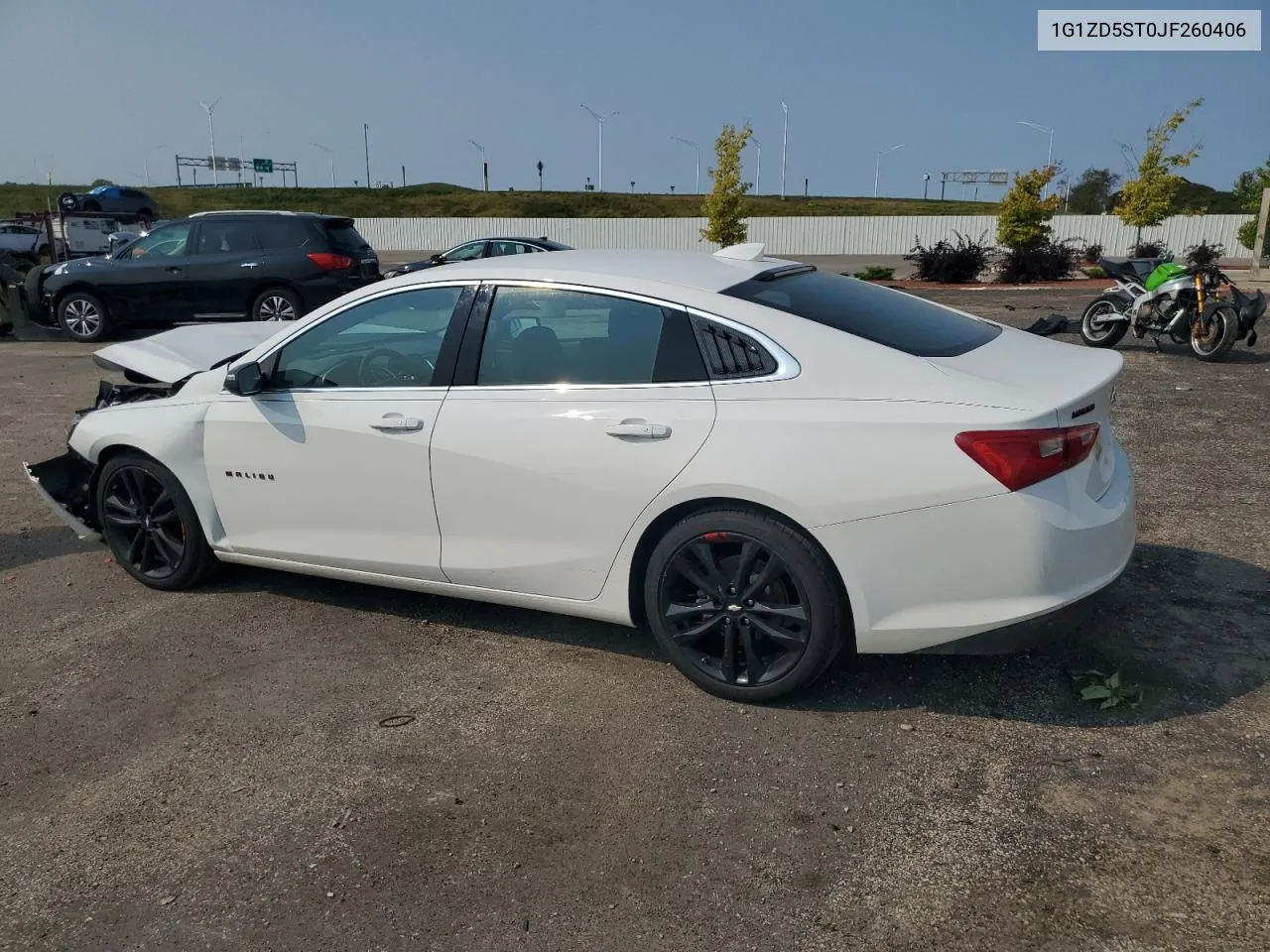 1G1ZD5ST0JF260406 2018 Chevrolet Malibu Lt