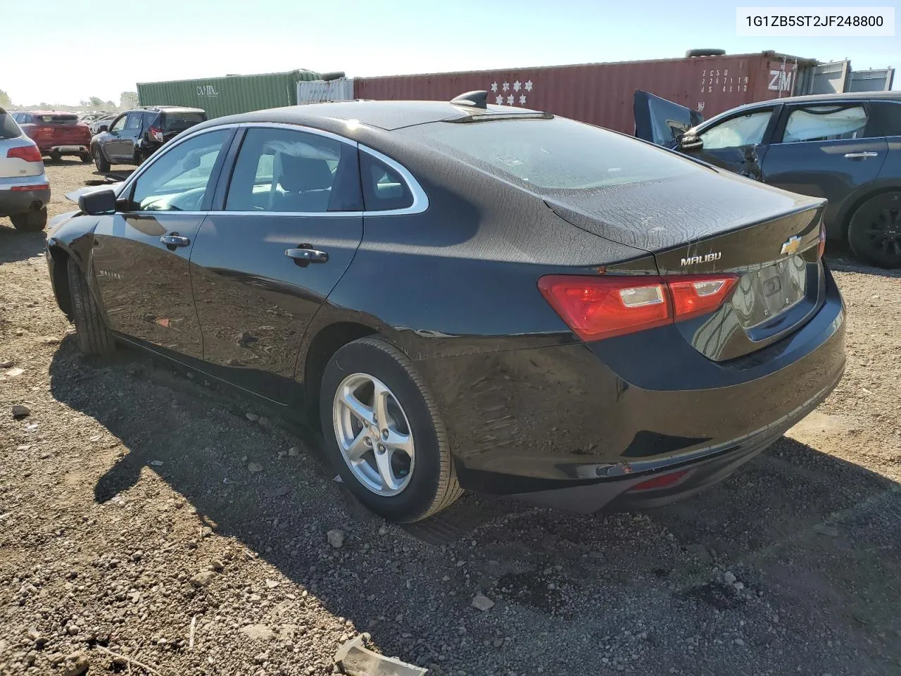 2018 Chevrolet Malibu Ls VIN: 1G1ZB5ST2JF248800 Lot: 69980054