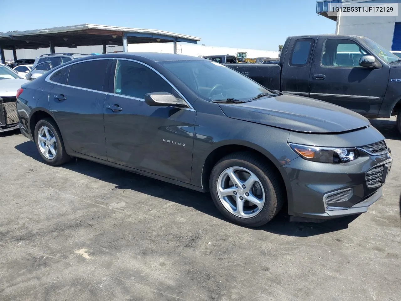 2018 Chevrolet Malibu Ls VIN: 1G1ZB5ST1JF172129 Lot: 70007424