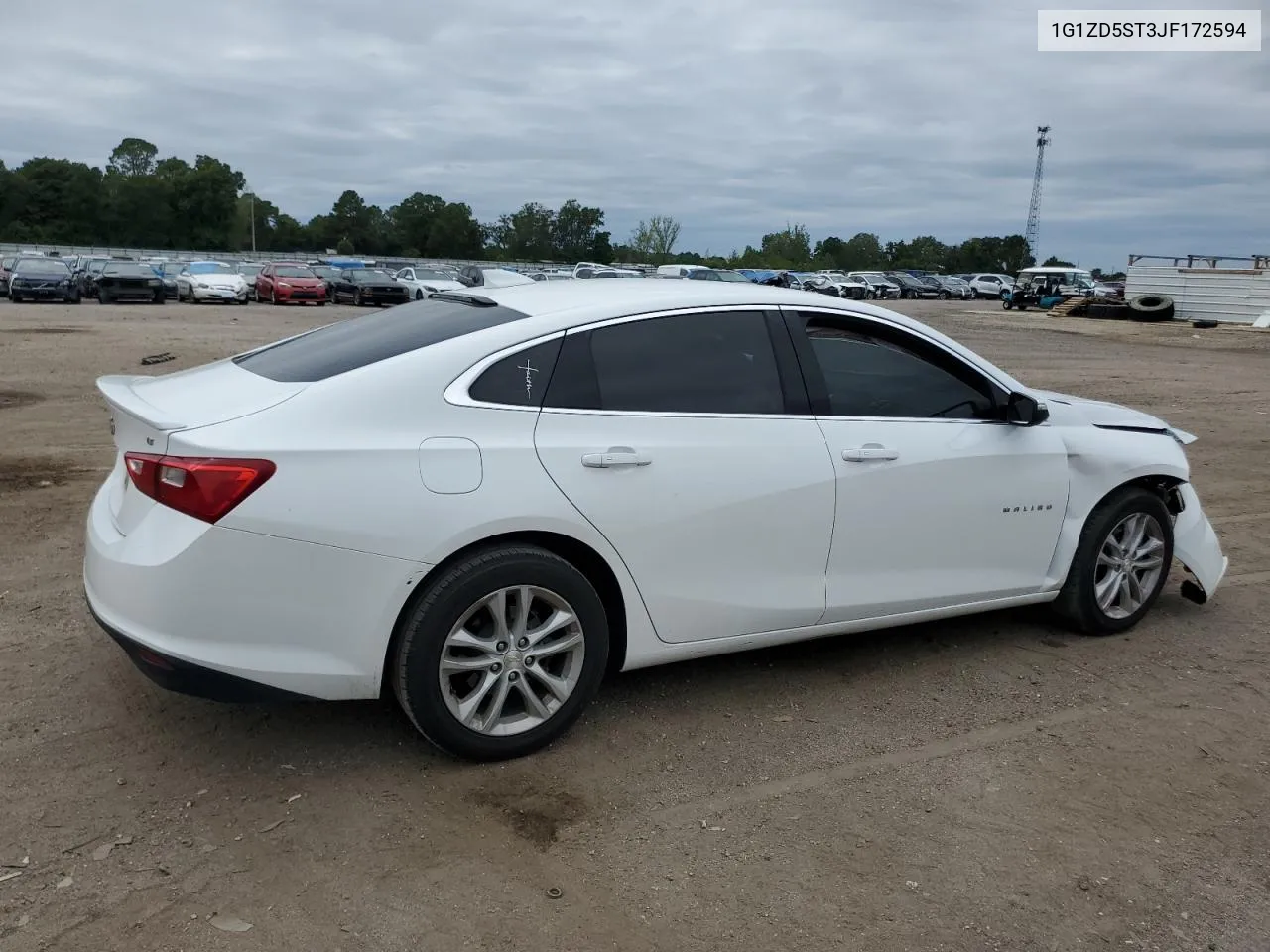 2018 Chevrolet Malibu Lt VIN: 1G1ZD5ST3JF172594 Lot: 70035684