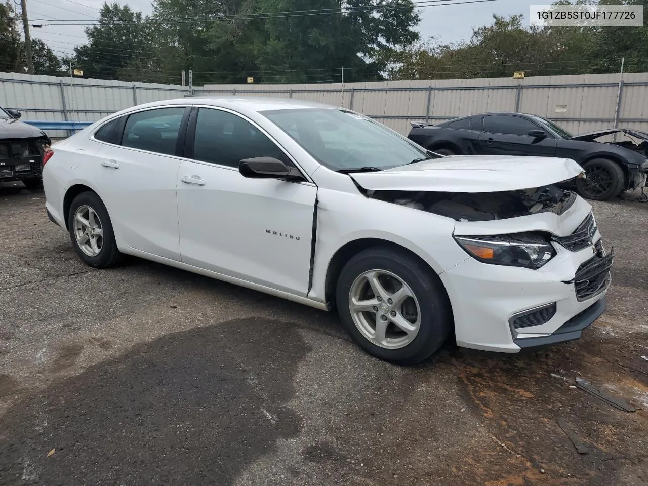 2018 Chevrolet Malibu Ls VIN: 1G1ZB5ST0JF177726 Lot: 70077114