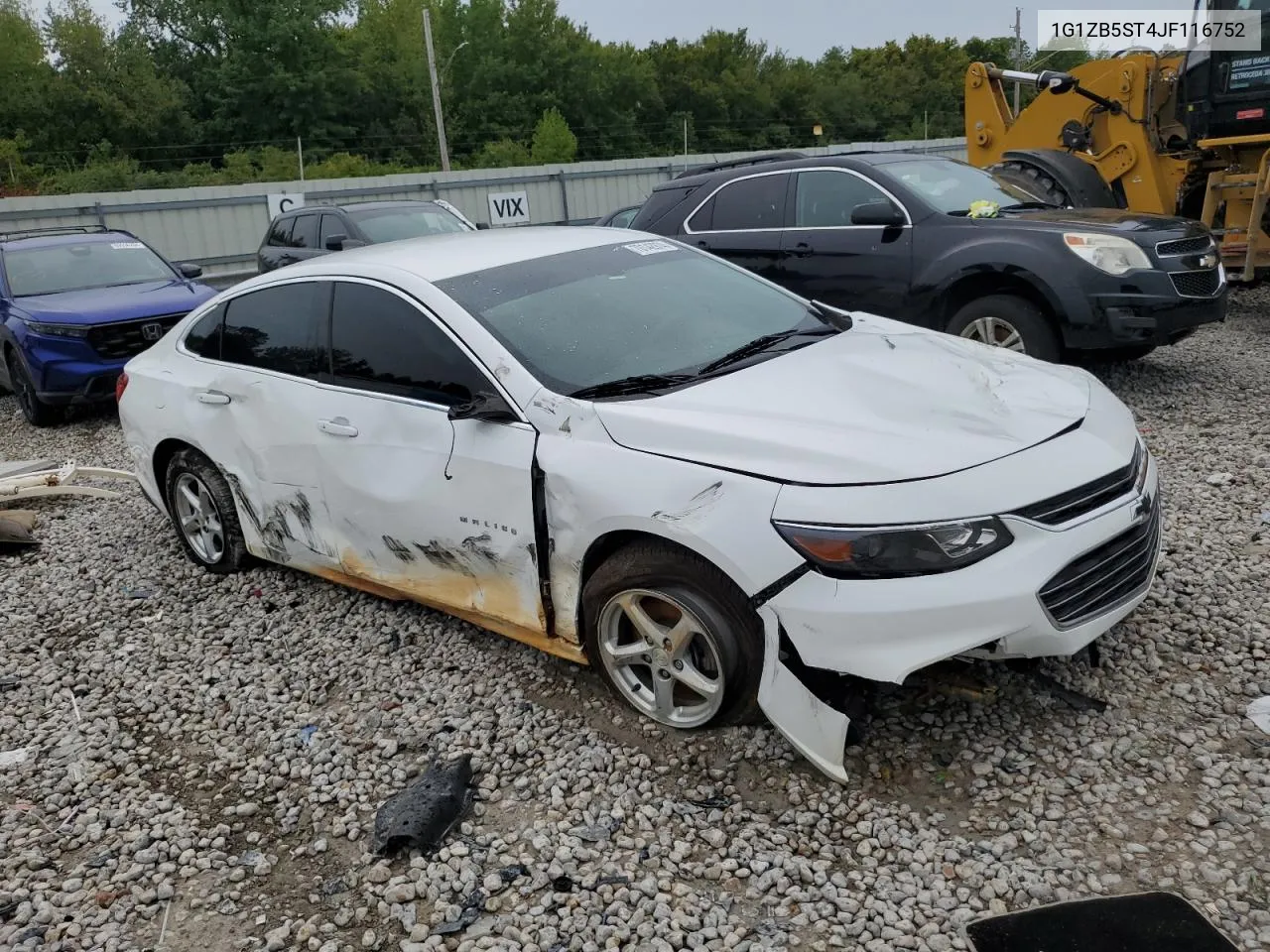 2018 Chevrolet Malibu Ls VIN: 1G1ZB5ST4JF116752 Lot: 70142974