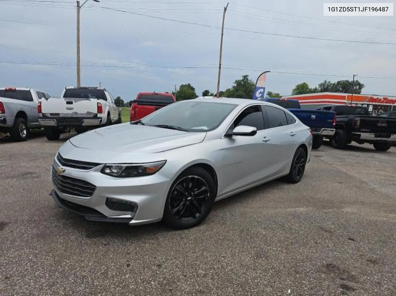 1G1ZD5ST1JF196487 2018 Chevrolet Malibu Lt