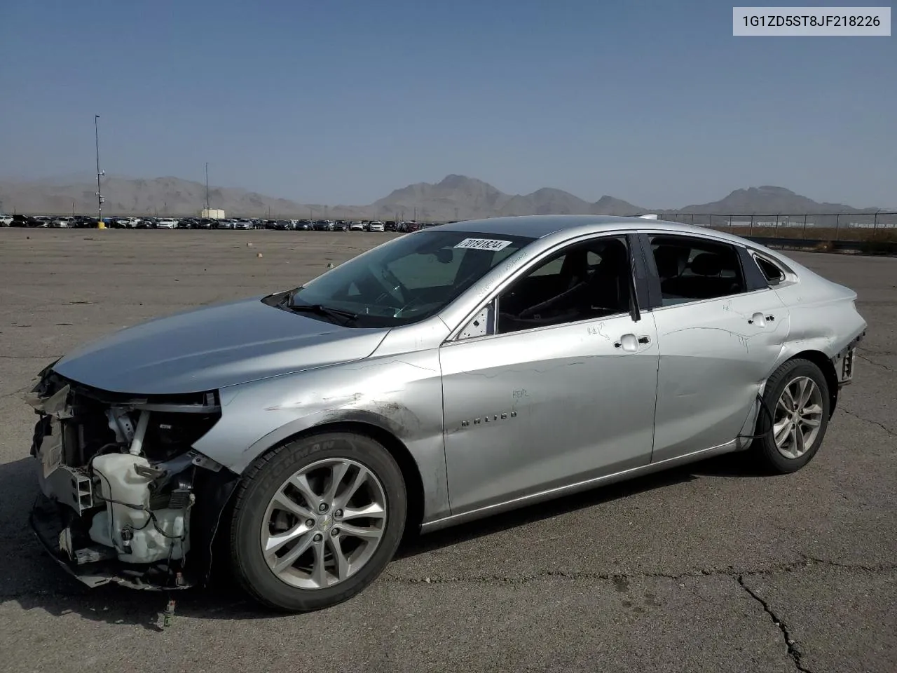 2018 Chevrolet Malibu Lt VIN: 1G1ZD5ST8JF218226 Lot: 70191824