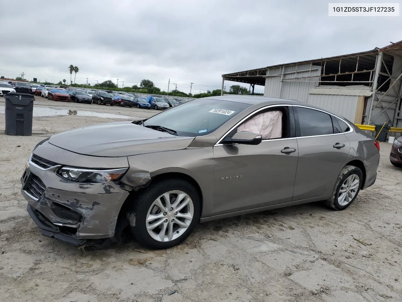 1G1ZD5ST3JF127235 2018 Chevrolet Malibu Lt