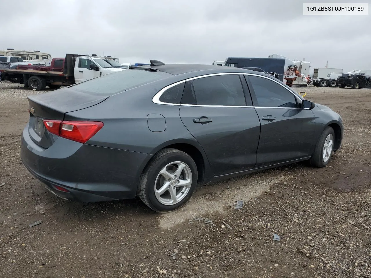 2018 Chevrolet Malibu Ls VIN: 1G1ZB5ST0JF100189 Lot: 70212674