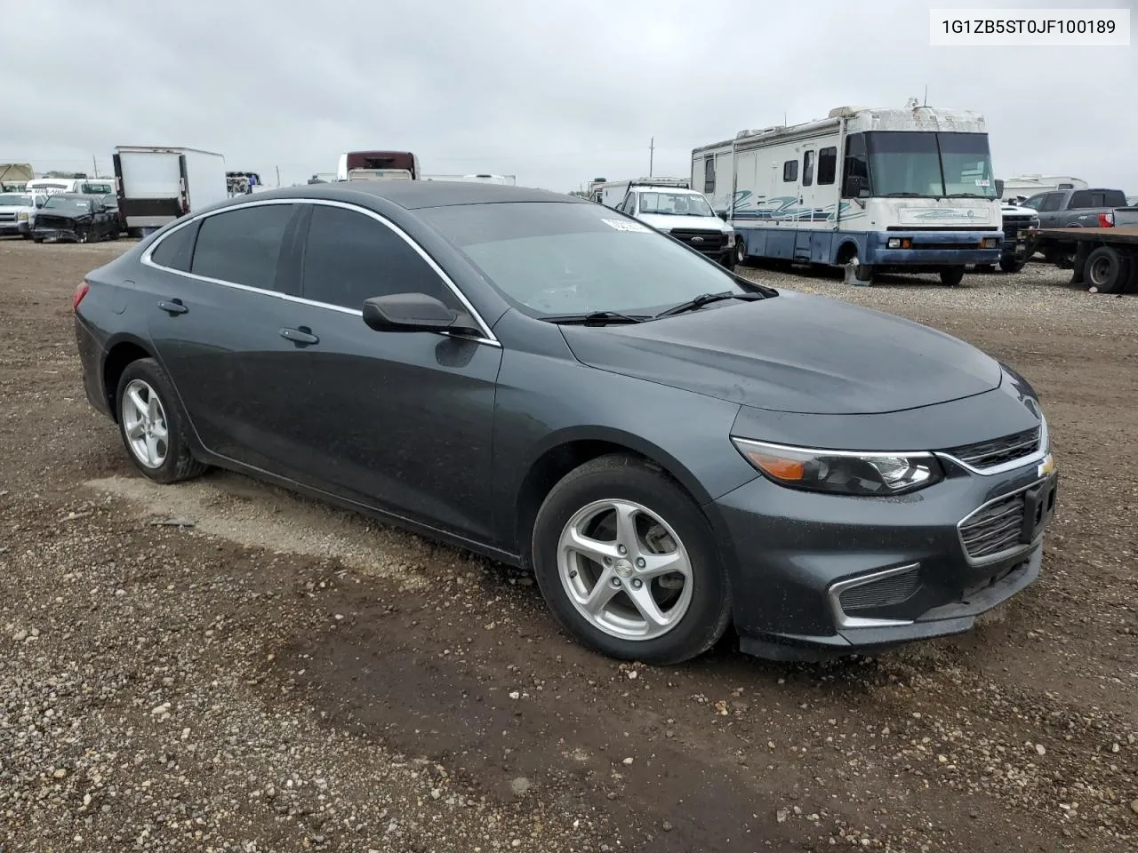 2018 Chevrolet Malibu Ls VIN: 1G1ZB5ST0JF100189 Lot: 70212674