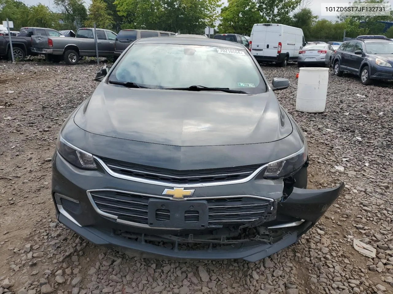 1G1ZD5ST7JF132731 2018 Chevrolet Malibu Lt