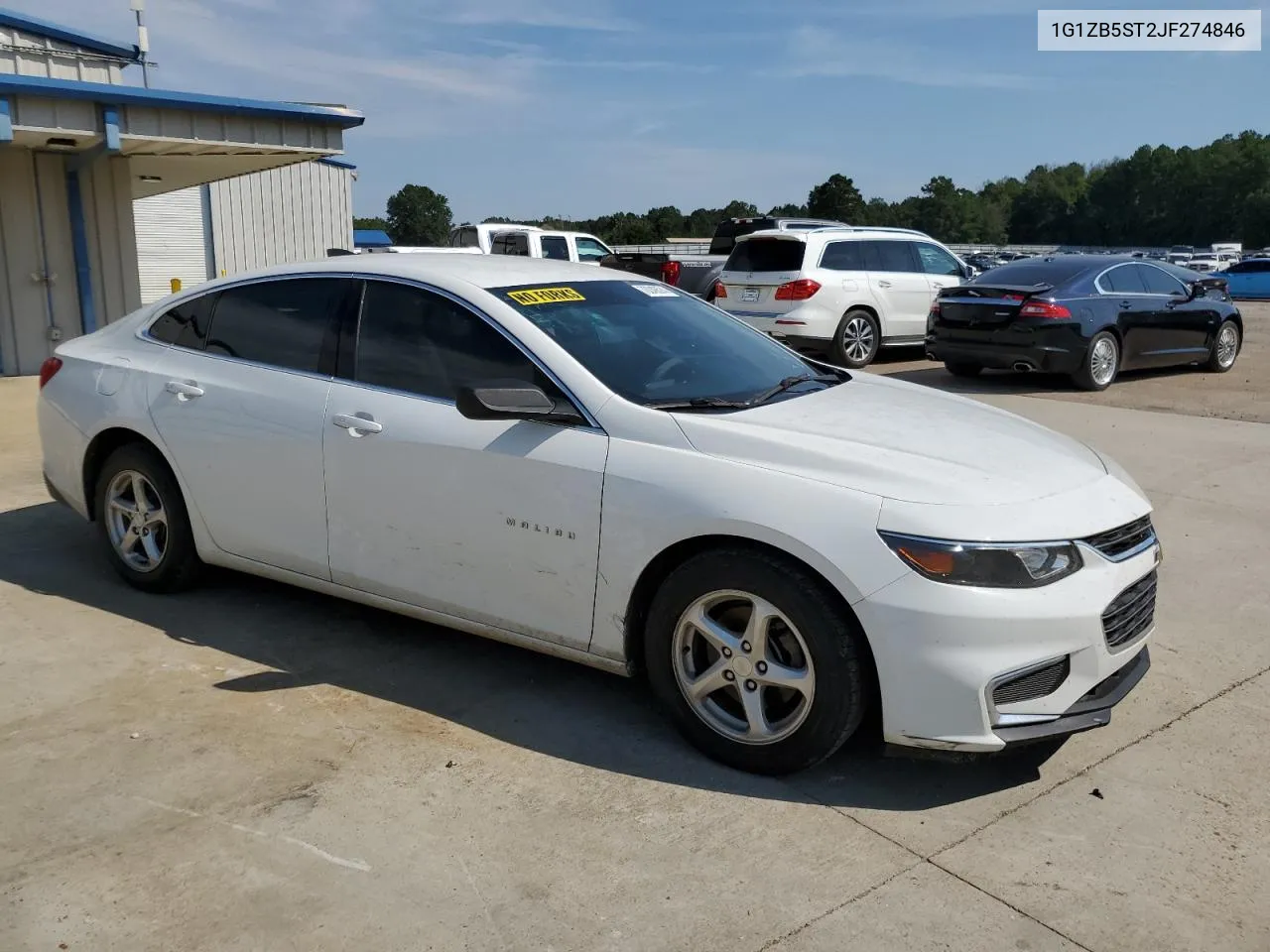 2018 Chevrolet Malibu Ls VIN: 1G1ZB5ST2JF274846 Lot: 70240574