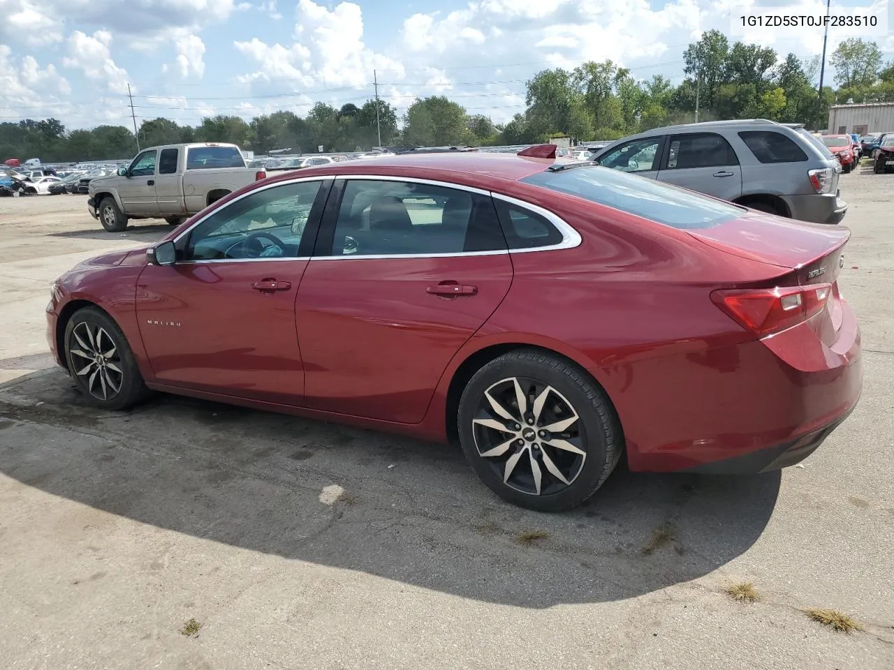 2018 Chevrolet Malibu Lt VIN: 1G1ZD5ST0JF283510 Lot: 70300754