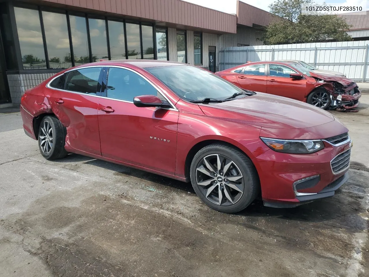 1G1ZD5ST0JF283510 2018 Chevrolet Malibu Lt