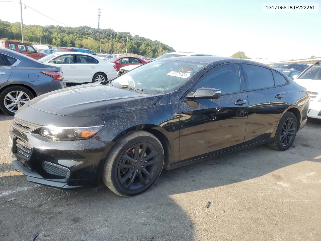 2018 Chevrolet Malibu Lt VIN: 1G1ZD5ST8JF222261 Lot: 70370704