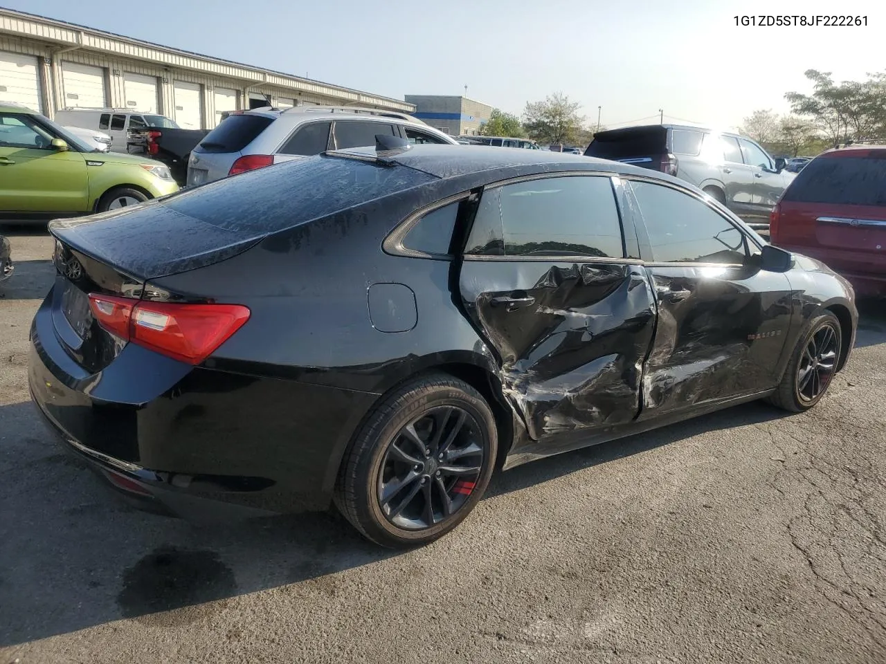 2018 Chevrolet Malibu Lt VIN: 1G1ZD5ST8JF222261 Lot: 70370704