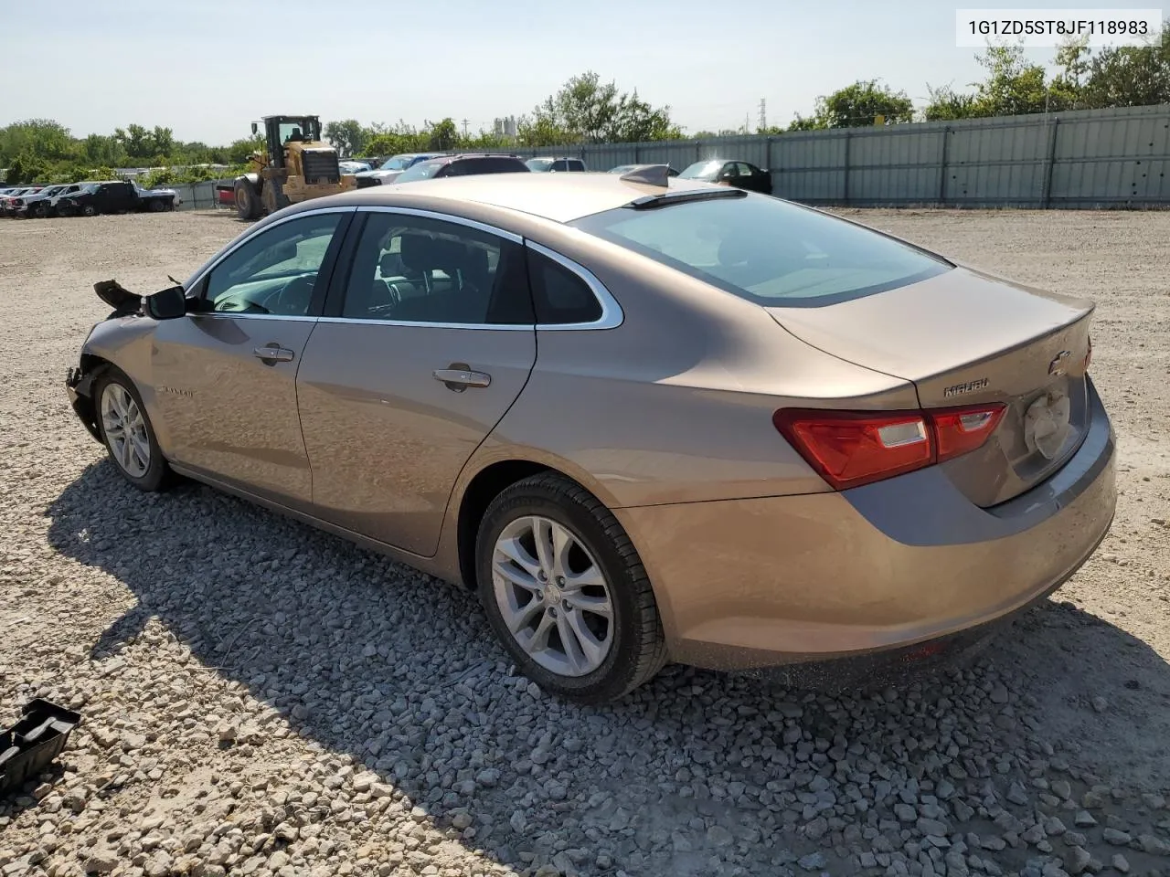 2018 Chevrolet Malibu Lt VIN: 1G1ZD5ST8JF118983 Lot: 70381514