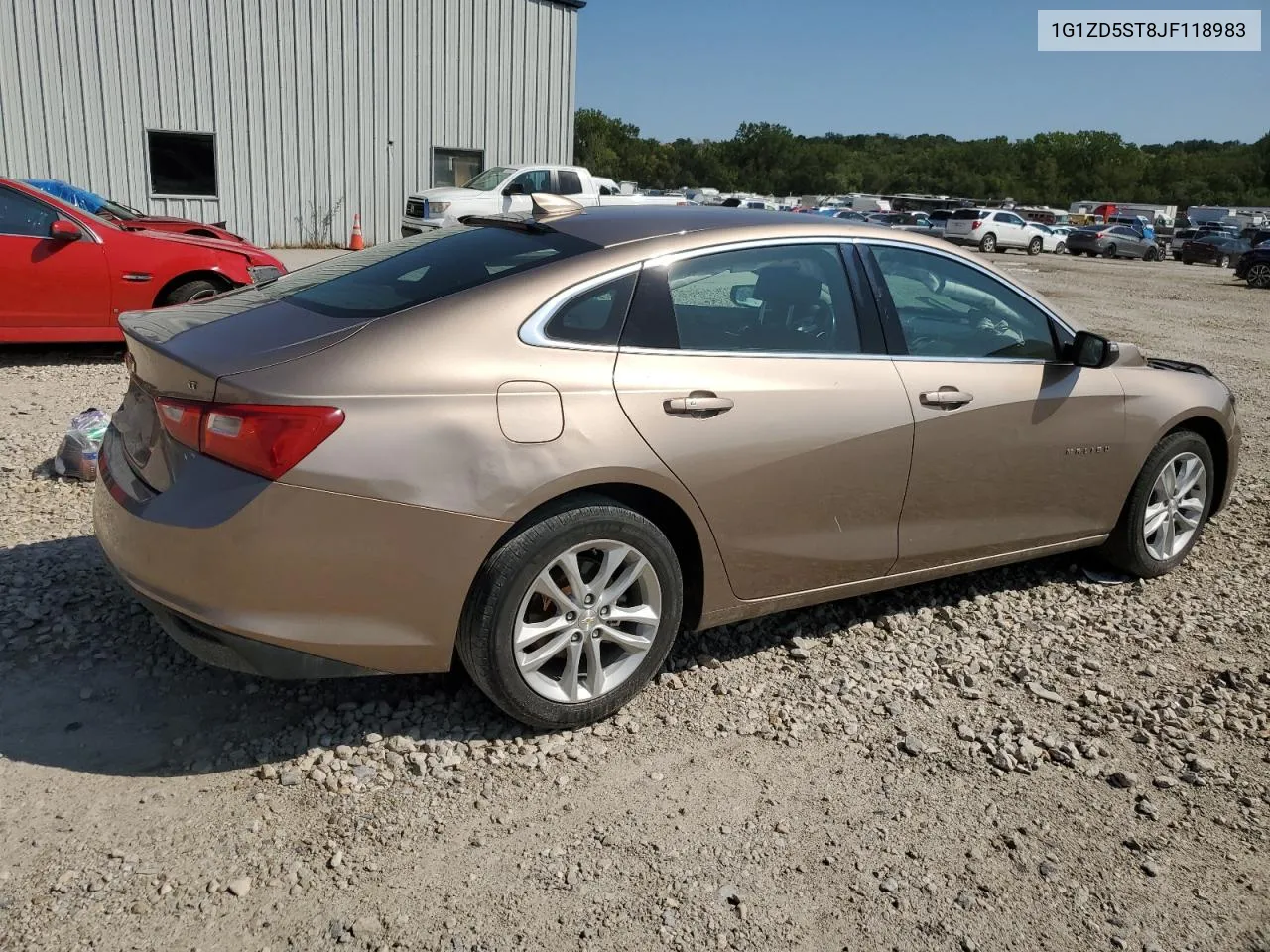 2018 Chevrolet Malibu Lt VIN: 1G1ZD5ST8JF118983 Lot: 70381514