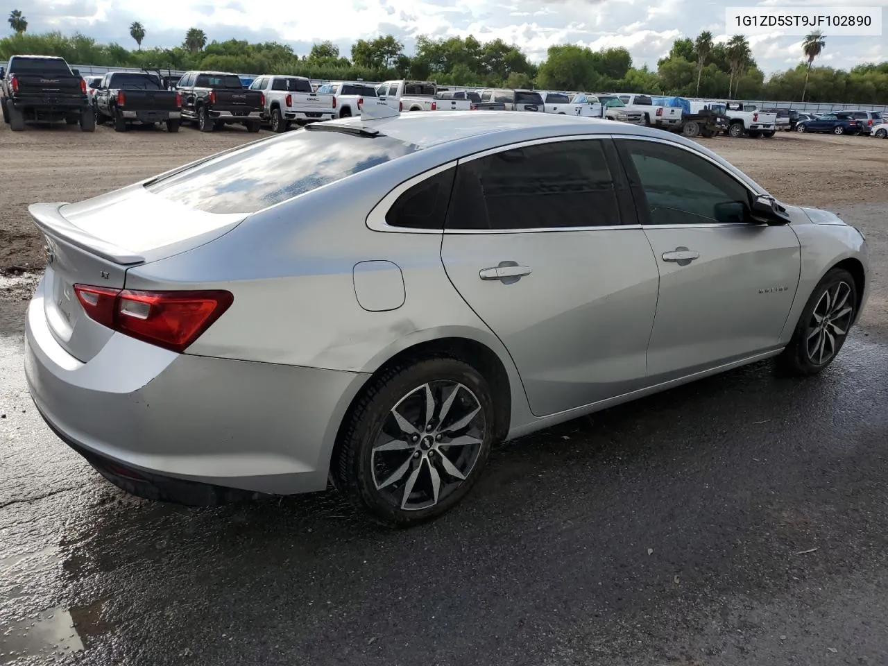 2018 Chevrolet Malibu Lt VIN: 1G1ZD5ST9JF102890 Lot: 70386444