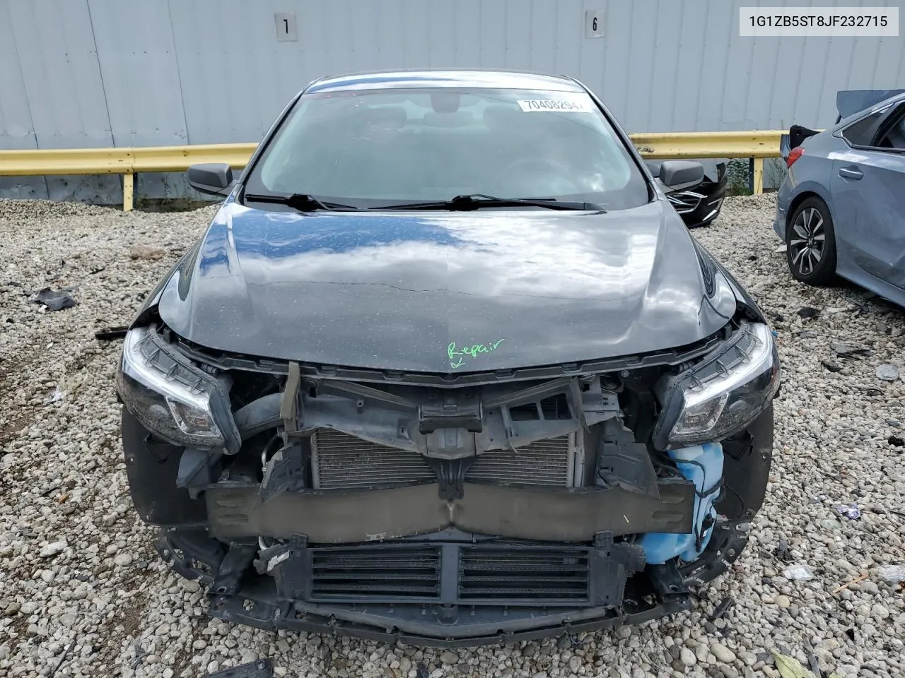 1G1ZB5ST8JF232715 2018 Chevrolet Malibu Ls