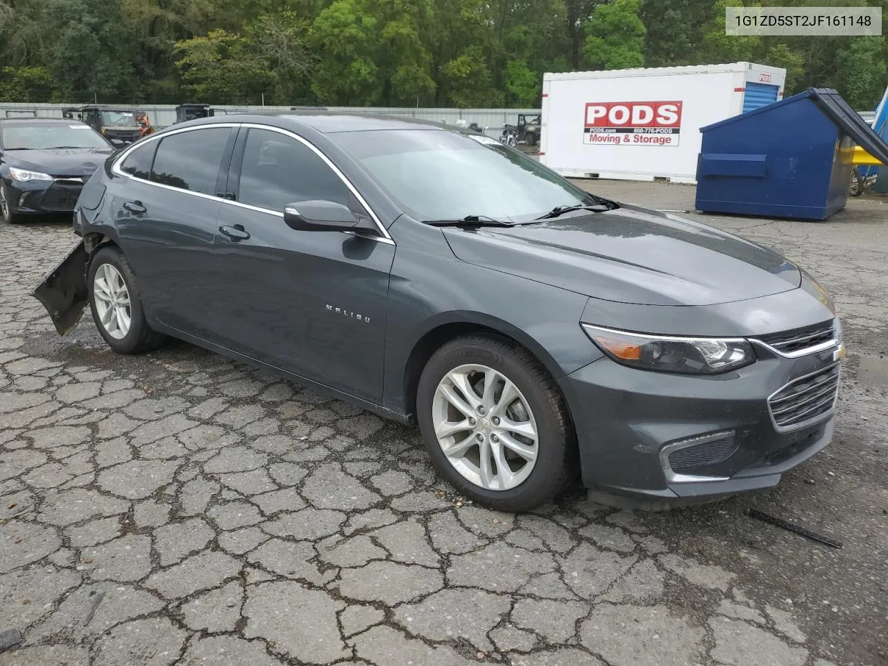 2018 Chevrolet Malibu Lt VIN: 1G1ZD5ST2JF161148 Lot: 70418924