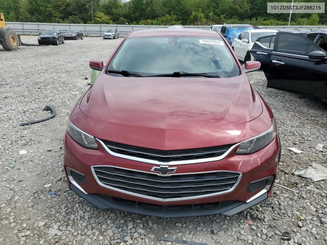 2018 Chevrolet Malibu Lt VIN: 1G1ZD5ST3JF288216 Lot: 70447434