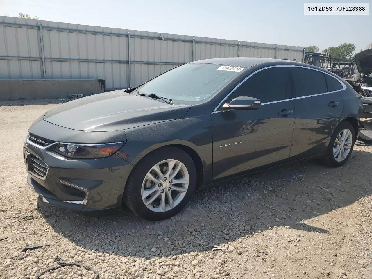 2018 Chevrolet Malibu Lt VIN: 1G1ZD5ST7JF228388 Lot: 70466424