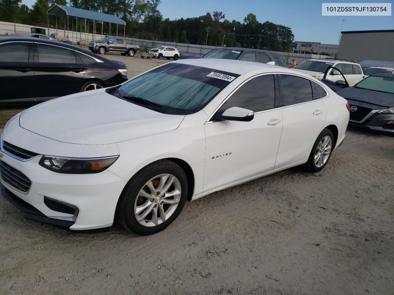 1G1ZD5ST9JF130754 2018 Chevrolet Malibu Lt