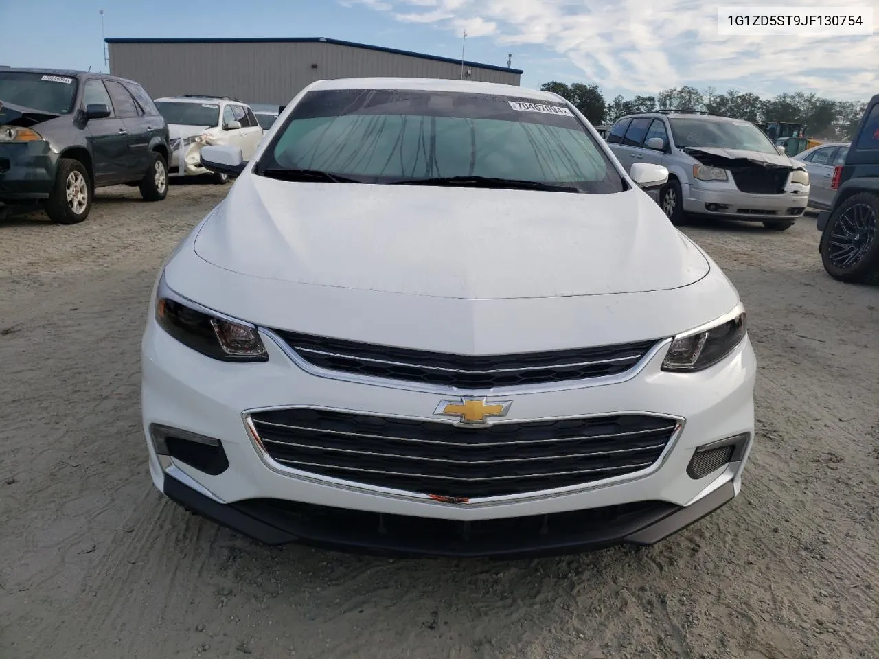 2018 Chevrolet Malibu Lt VIN: 1G1ZD5ST9JF130754 Lot: 70467094